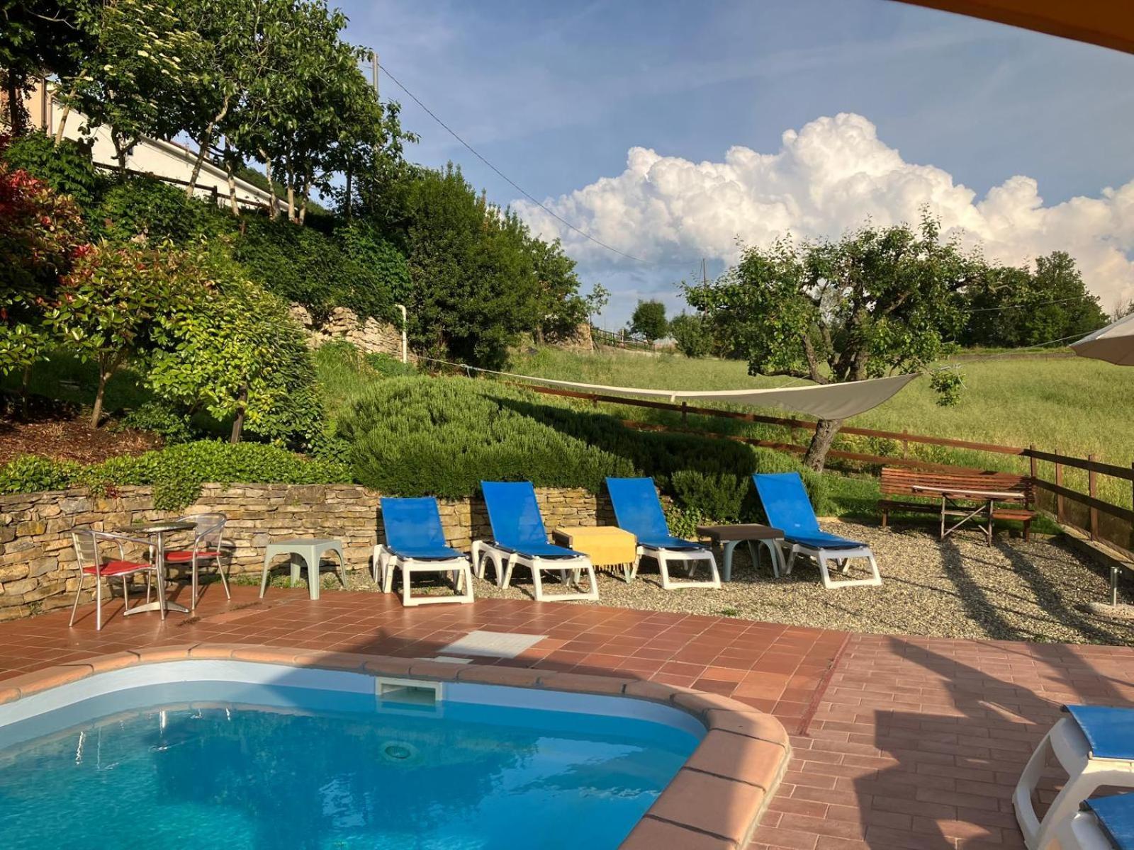 Casa Petra - Casa Tre Stelle - Casa Caneva - Ferien Fuer 6-14 Personen Ponti Exterior photo